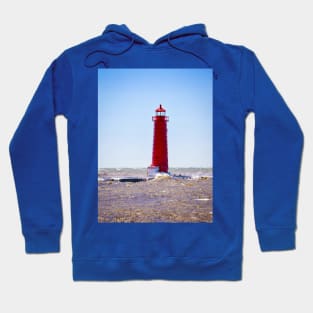 Grand Haven "Inner Pier" Lighthouse Hoodie